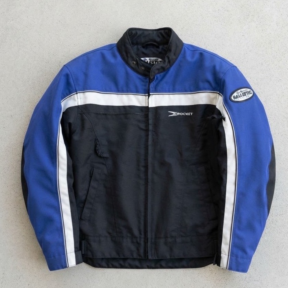 Joe Rocket Ballistic Series Motorcycle Jacket  Padded Biker Performance XL Moto